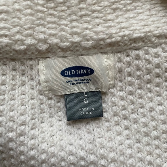 Old Navy ~ Geometric Pattern Open Cardigan ~ Size L - Picture 4 of 5